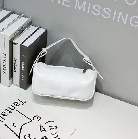 Candy Color Portable Zipper Dumpling Hand Bag