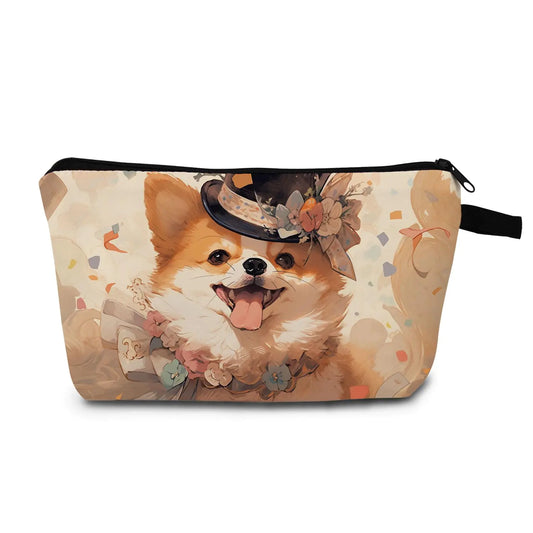 MoCaliduccious Cute Dog Makeup Bag