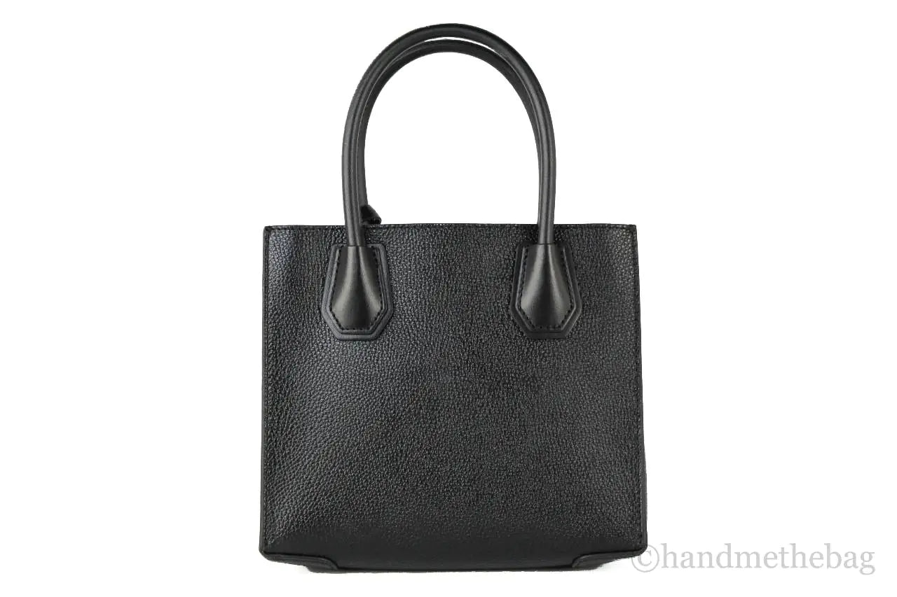 Michael Kors Mercer Medium Black Convertible Messenger Crossbody Bag