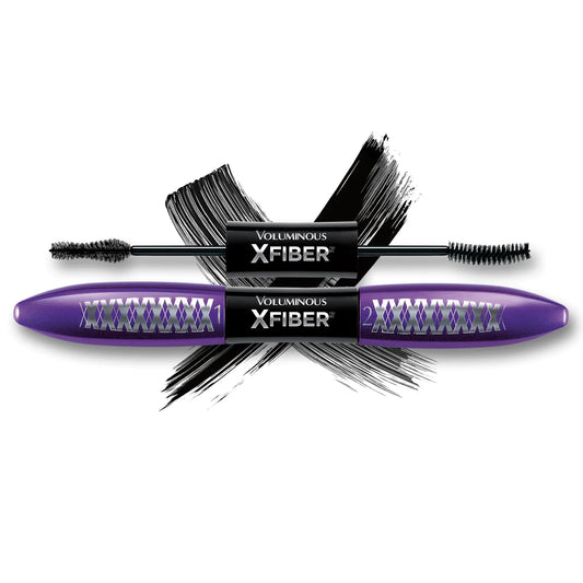LOreal Paris Voluminous X Fiber Washable Mascara Blackest Black