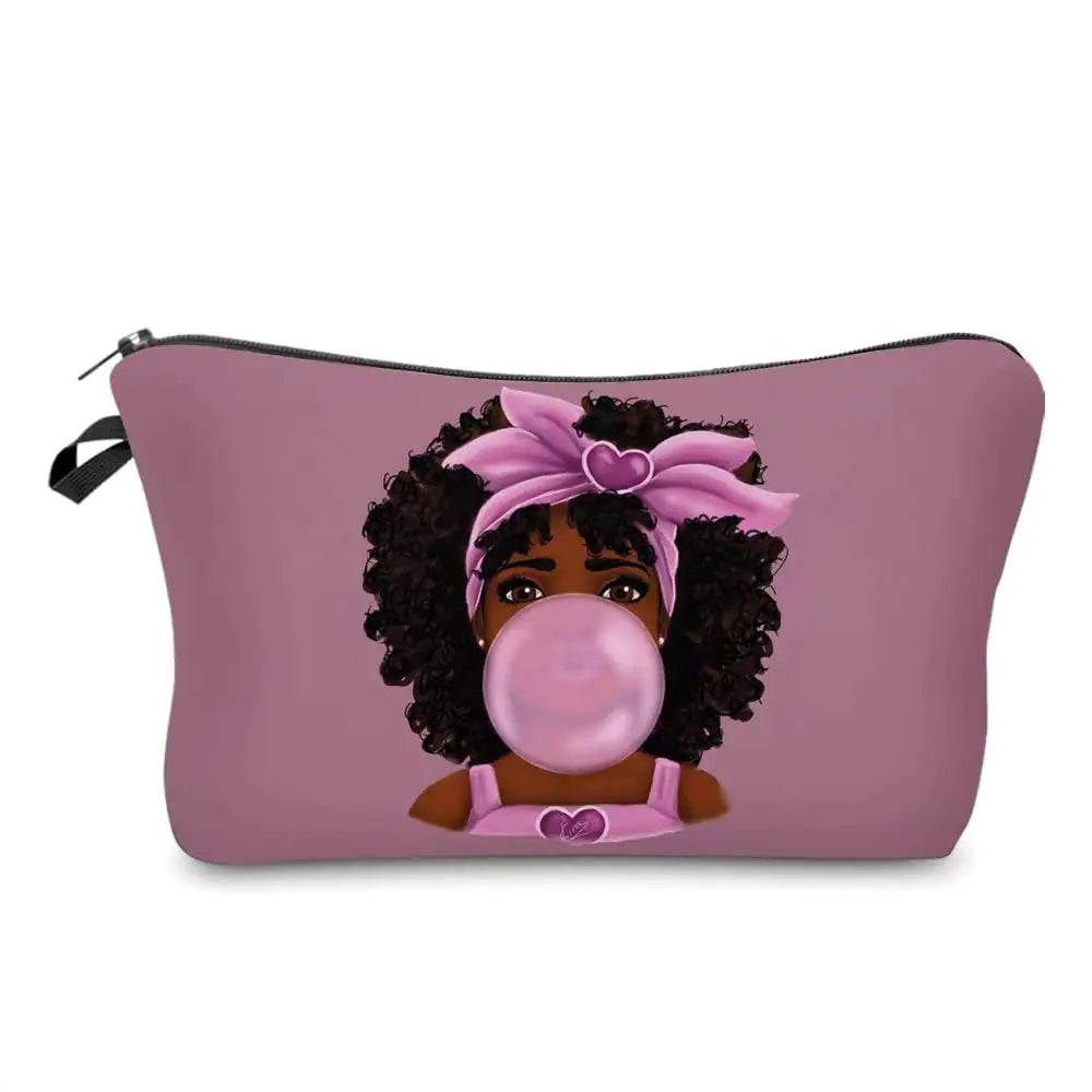 African American Makeup Bag
