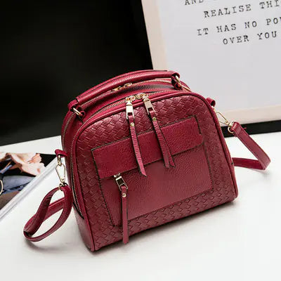 Hand-Held Woven One-Shoulder Lady Bag