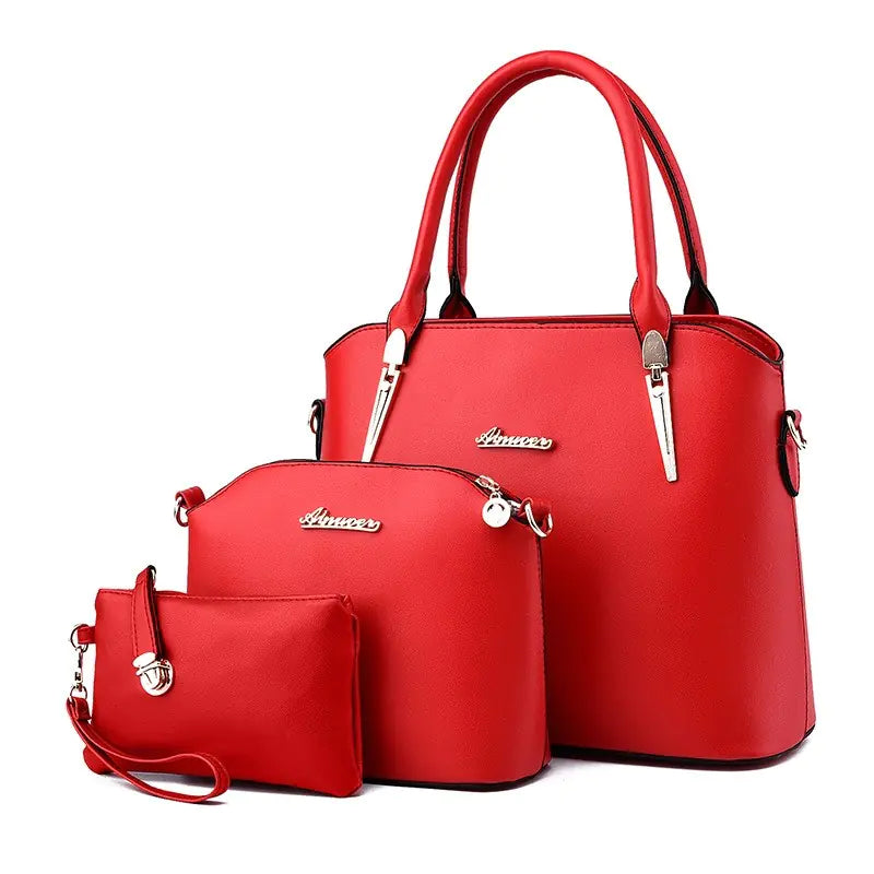 Women's Handbag and Crossbody Bag Set